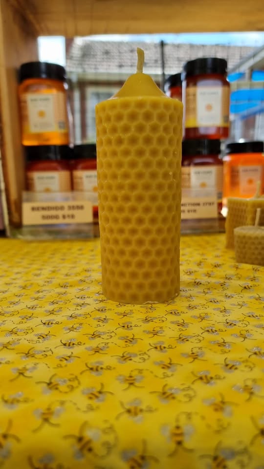 Beewax Pillar Candle