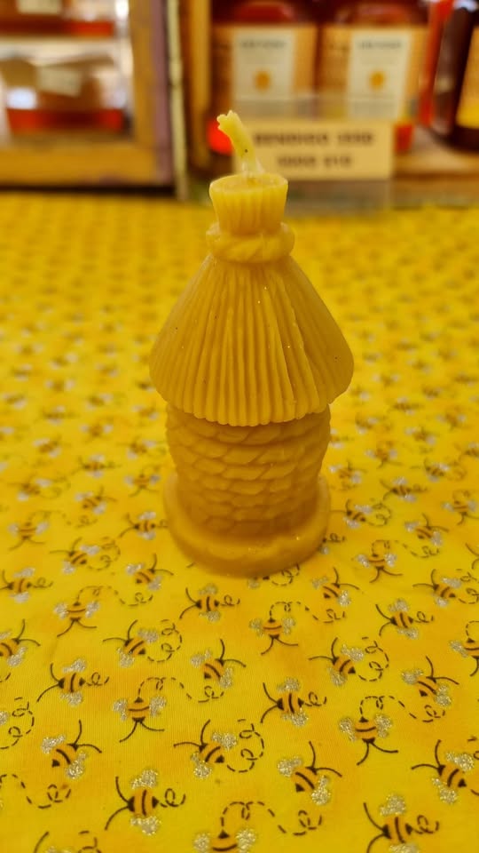 Skep Hive Candle