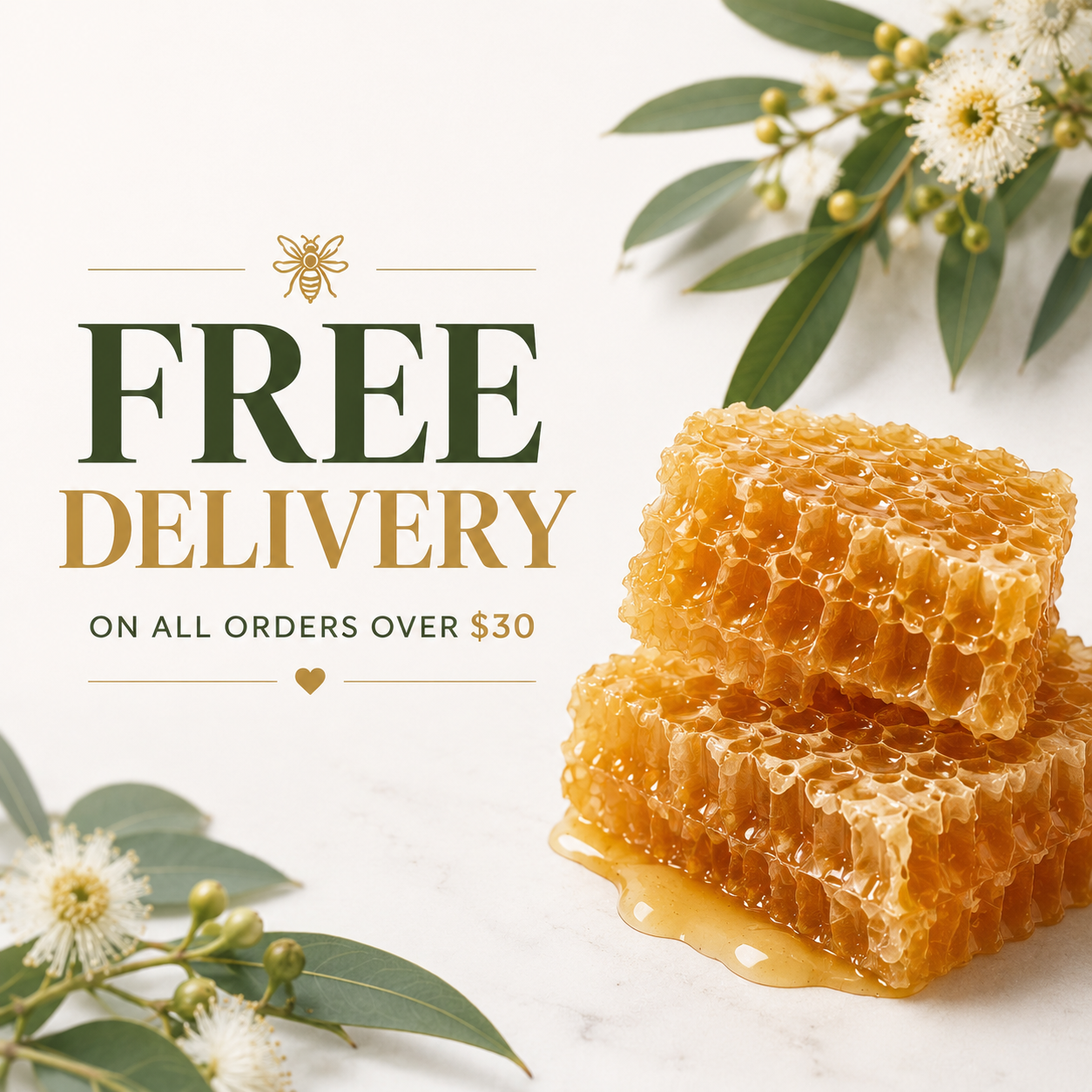 Beehive Cube Candle