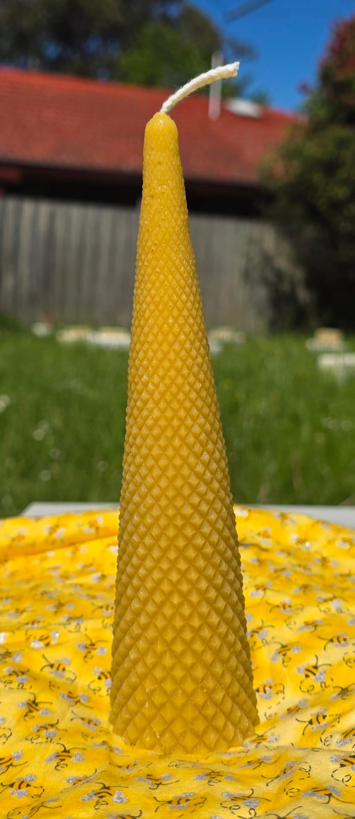 Christmas Tree Engraved Candles