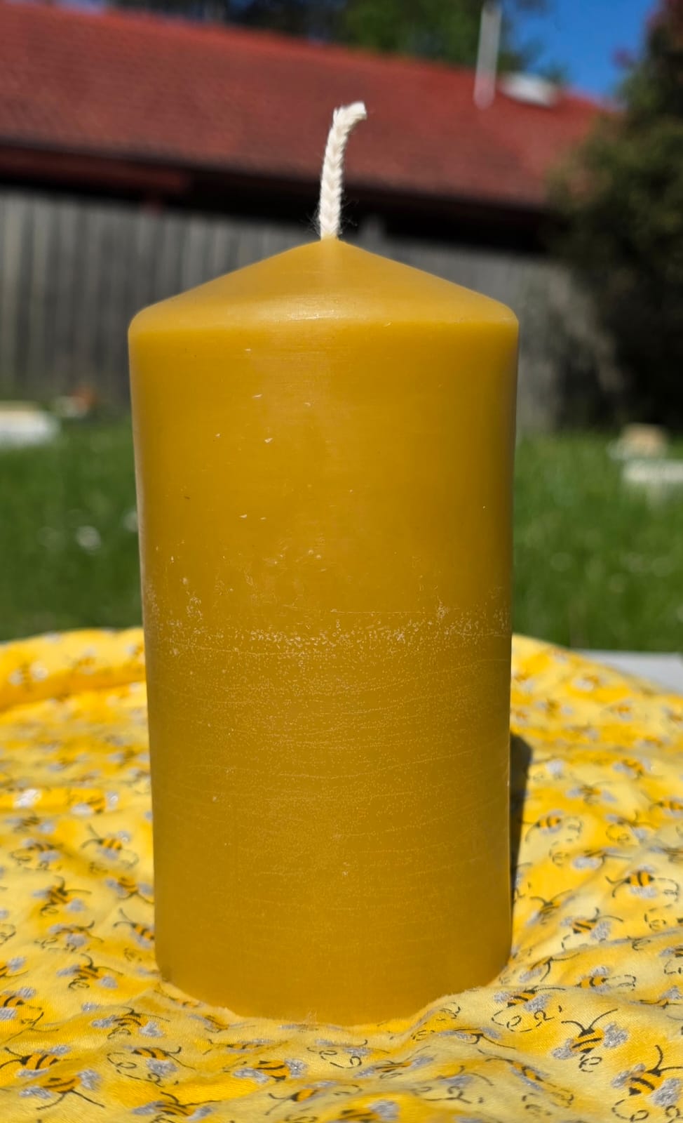Plain Smooth Candle With Dome Surface Candles
