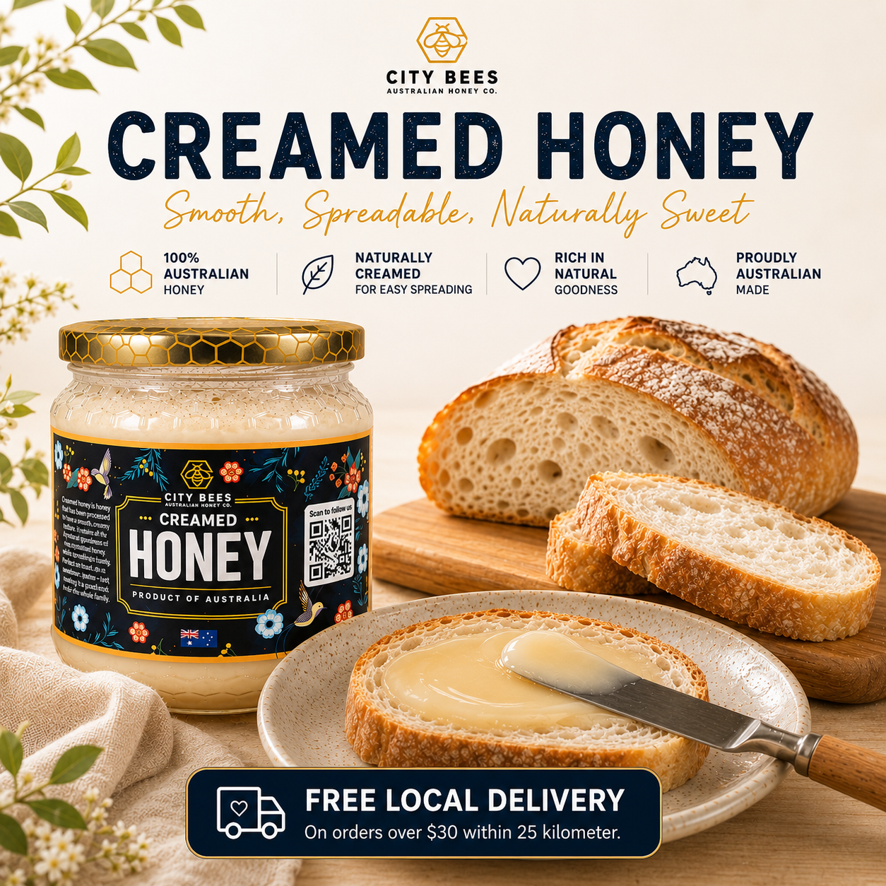 Creamed Honey